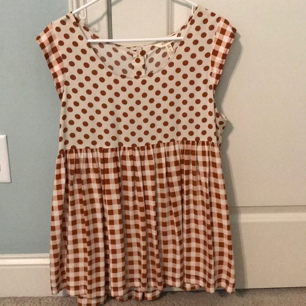 Matilda Jane Feeling Collegiate Top, Size M